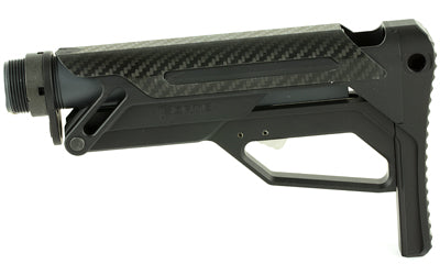 Fortis Manufacturing AR-15 LA Stock Kit LAS-BNDL-15, Mil-Spec Buffer Tube, End Plate and Castle Nut Bundle, Black