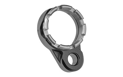Fortis Manufacturing Lightweight K1 Castle Nut and End Plate, Black and Gray, 7075 Aluminum