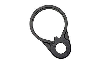 Fortis Mfg. Quick Detach End Plate, Carbine Buffer Tube, 6061 Aluminum, Black, QDEND