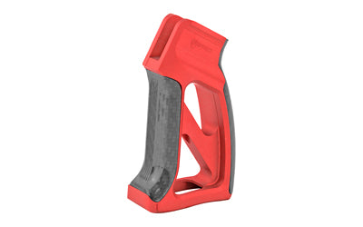 Fortis Manufacturing Torque Billet Aluminum Pistol Grip for AR Platform, Red Anodized