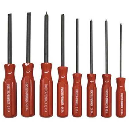 Forster Products 8-Piece Hollow Ground Gunsmith Screwdriver Set