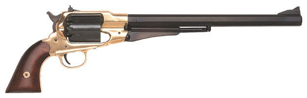 Traditions Bison 44 Caliber BP Revolver 12" Barrel Walnut Grip Brass Guard