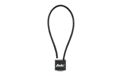 Firearm Safety Devices Corp. Wear-Resistant 15" Cable Gun Lock Approved CL1010BKD