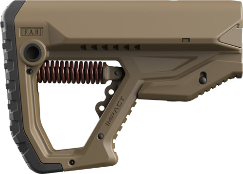 F.A.B. Defense AR-15 FDE Recoil Reduction Impact Buttstock