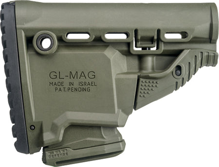 F.A.B. Defense AR-15/M4 Adjustable Cheek Rest Buttstock OD Green