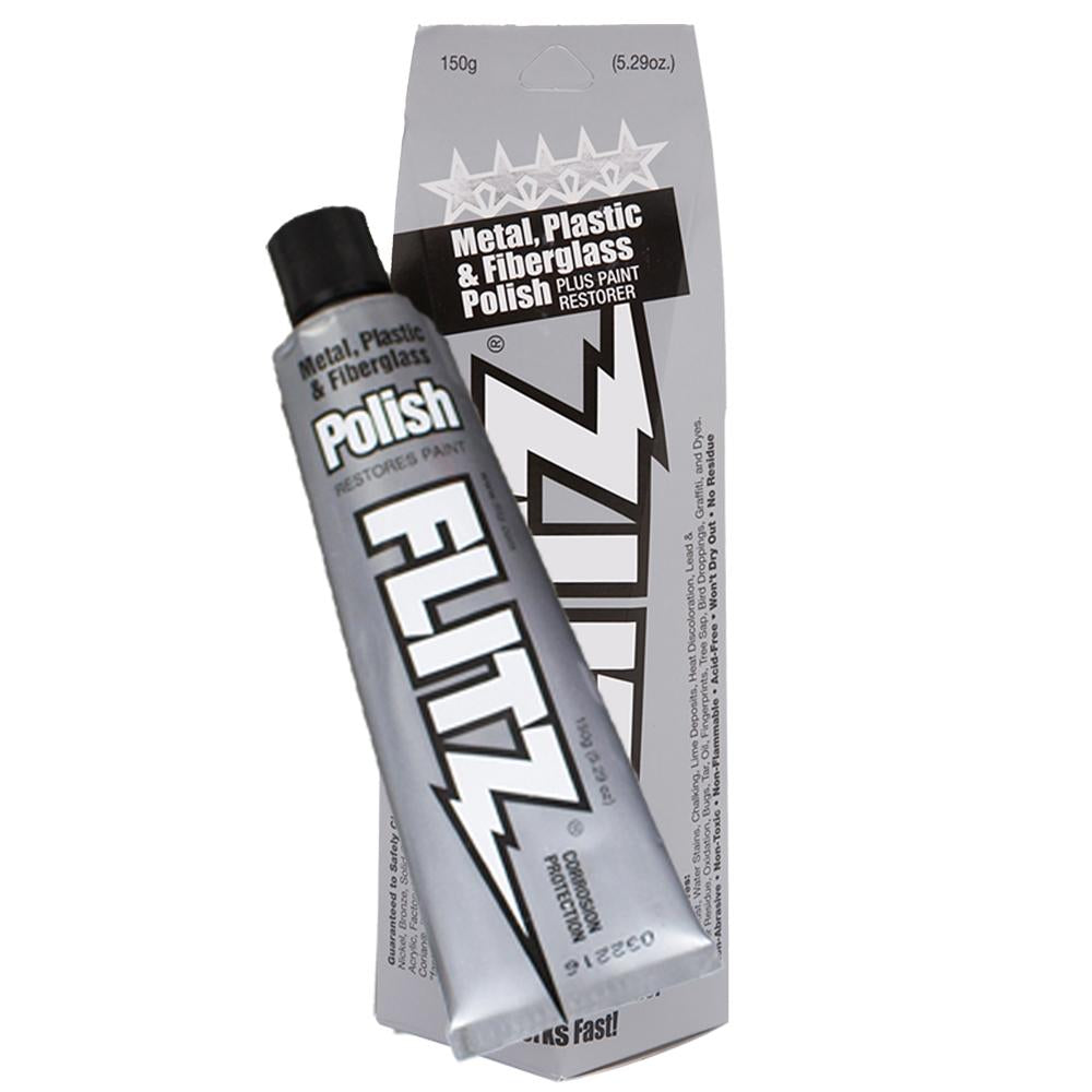 Flitz Metal Polish Paste 150g - Cleans Polishes and Protects Metal Surfaces