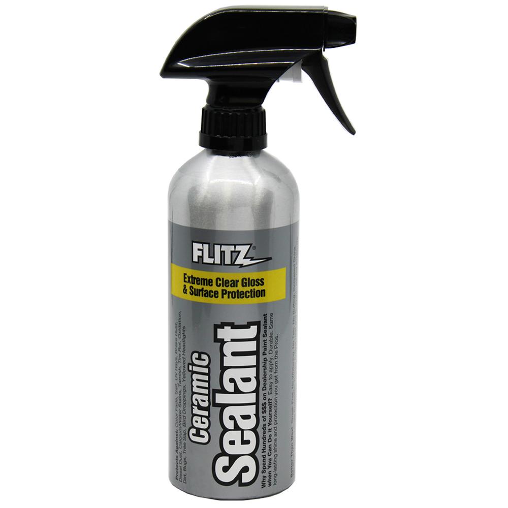 Flitz Ceramic Sealant Spray 16 Ounce - Hard-Shell Protective Finish