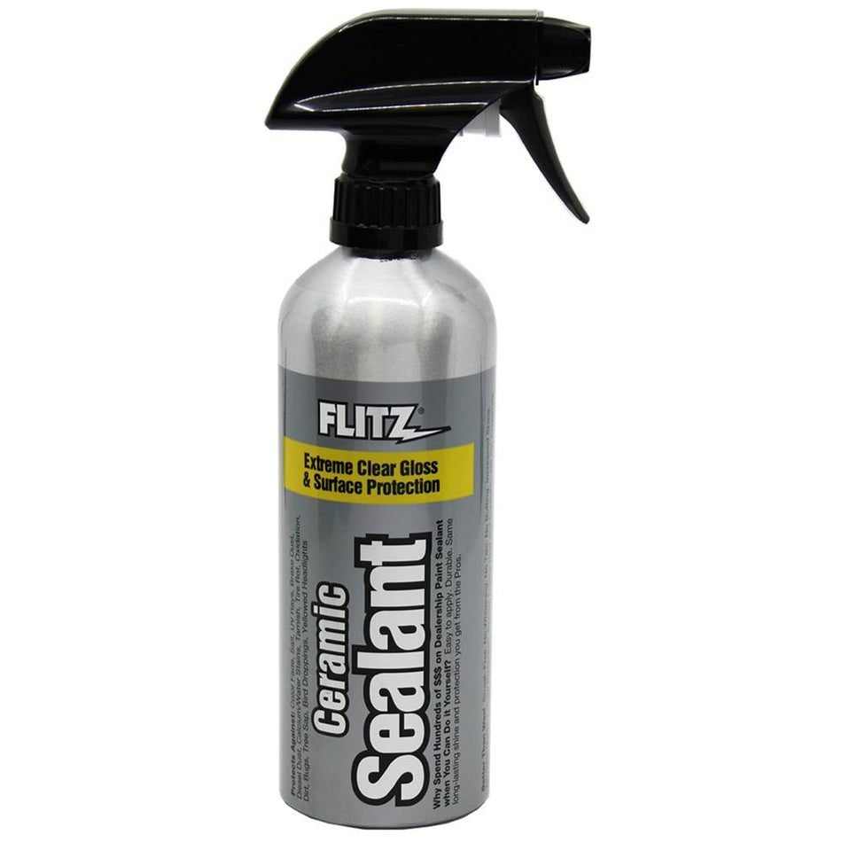 Flitz Ceramic Sealant Spray 16 Ounce - Hard-Shell Protective Finish