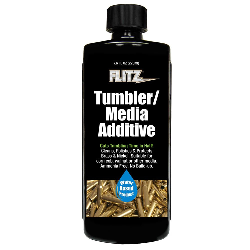 Flitz Liquid Tumbler and Media Additive 7.6 Ounce Brass Polish