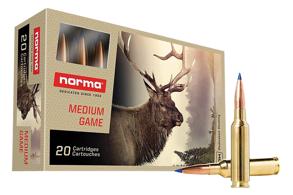 Norma 6.5mm Creedmoor Dedicated Hunting Bondstrike 143 grain Bonded Polymer Tip ammunition