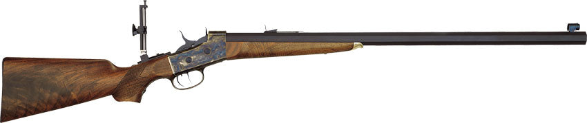 PEDERSOLI "JOHN BODINE" 45-70 ROLLING BLOCK 30" WALNUT