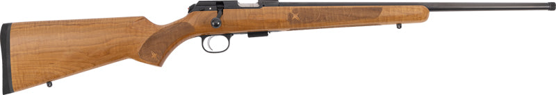 CZ 457 AMERICAN 22LR 20" BLUE THREADED BBL. MAPLE STOCK