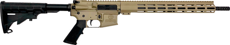 GLFA AR15 RIFLE 223 WYLDE 16" NIT BBL FDE