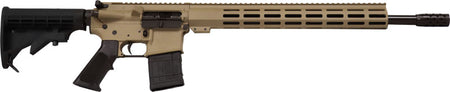 GLFA AR15 450 BUSHMASTER 18" NIT BBL FLAT DARK EARTH
