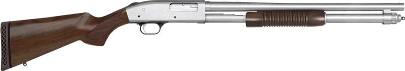 MOSSBERG 590 SECURITY 12GA 3" 9RD 20" CHROME WALNUT