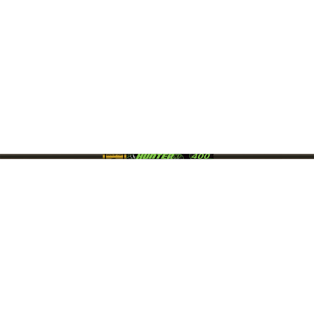 Gold Tip Hunter XT Arrow Shafts 500 Spine with Nocks 12 Pack