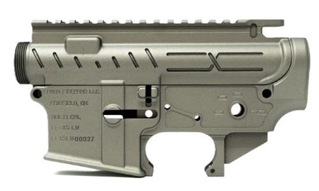 FAXON AR-15 X-TRA LITE RECEIVER SET TITANIUM STRIPPED