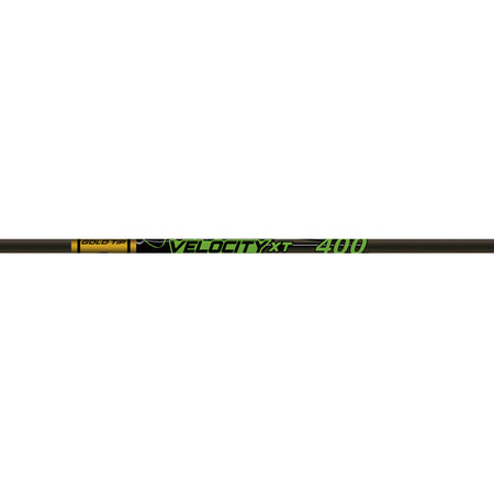 Gold Tip Velocity XT Arrow Shafts 400 Spine with Inserts 12 Pack