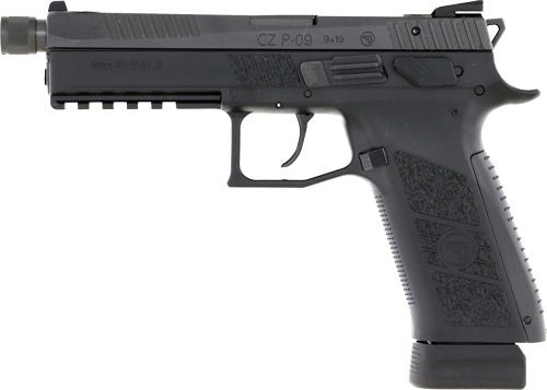 CZ P-09 9MM LUGER FS 21RD SUPPRESSOR READY BLACK
