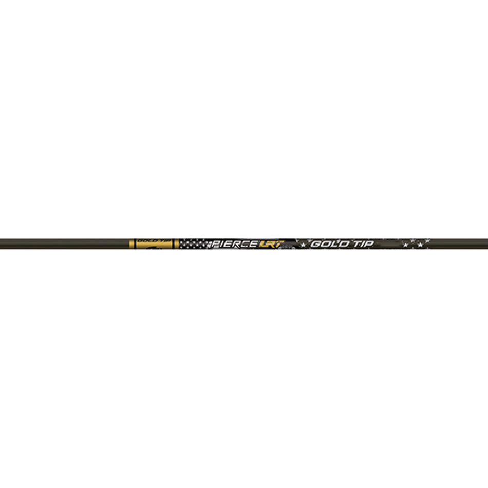 Gold Tip Pierce LRT Carbon Arrow Shafts 340 Spine Dyna-Tek Coating 12 Pack