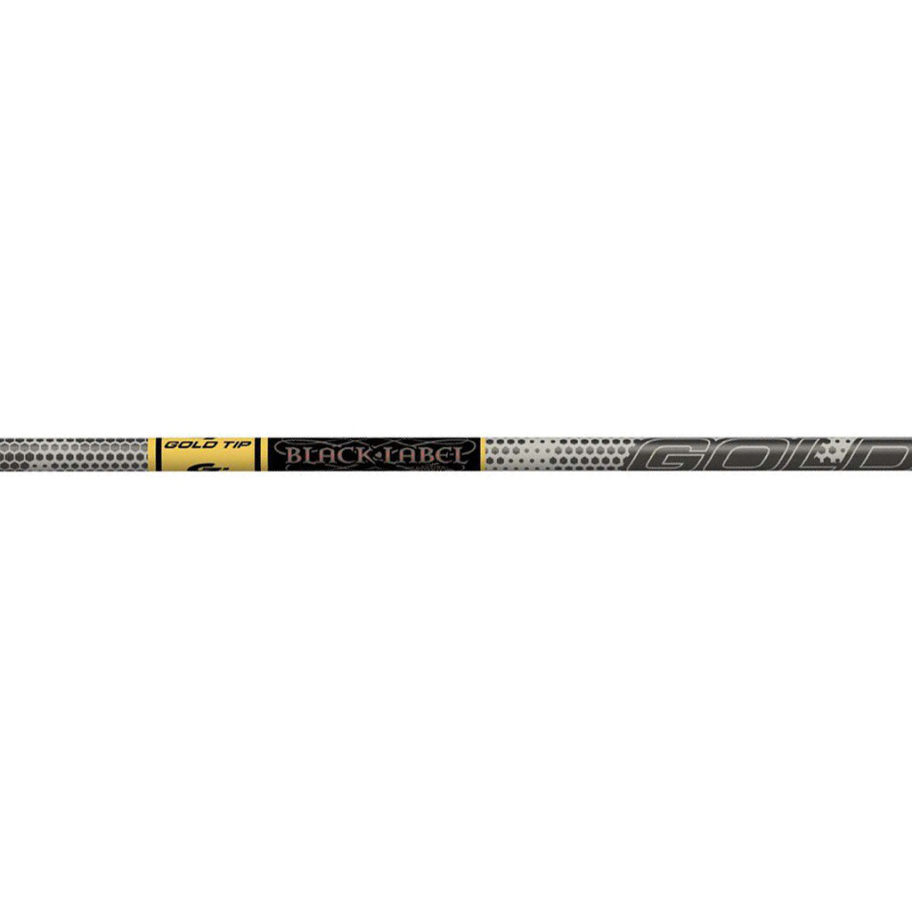 Gold Tip Black Label Pure Carbon Arrow Shafts 340 - 12-Pack