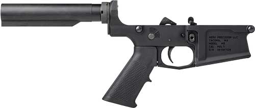 AERO PRECISION M5 COMPLETE LOWER RECEIVER W/ A2 GRIP BLK
