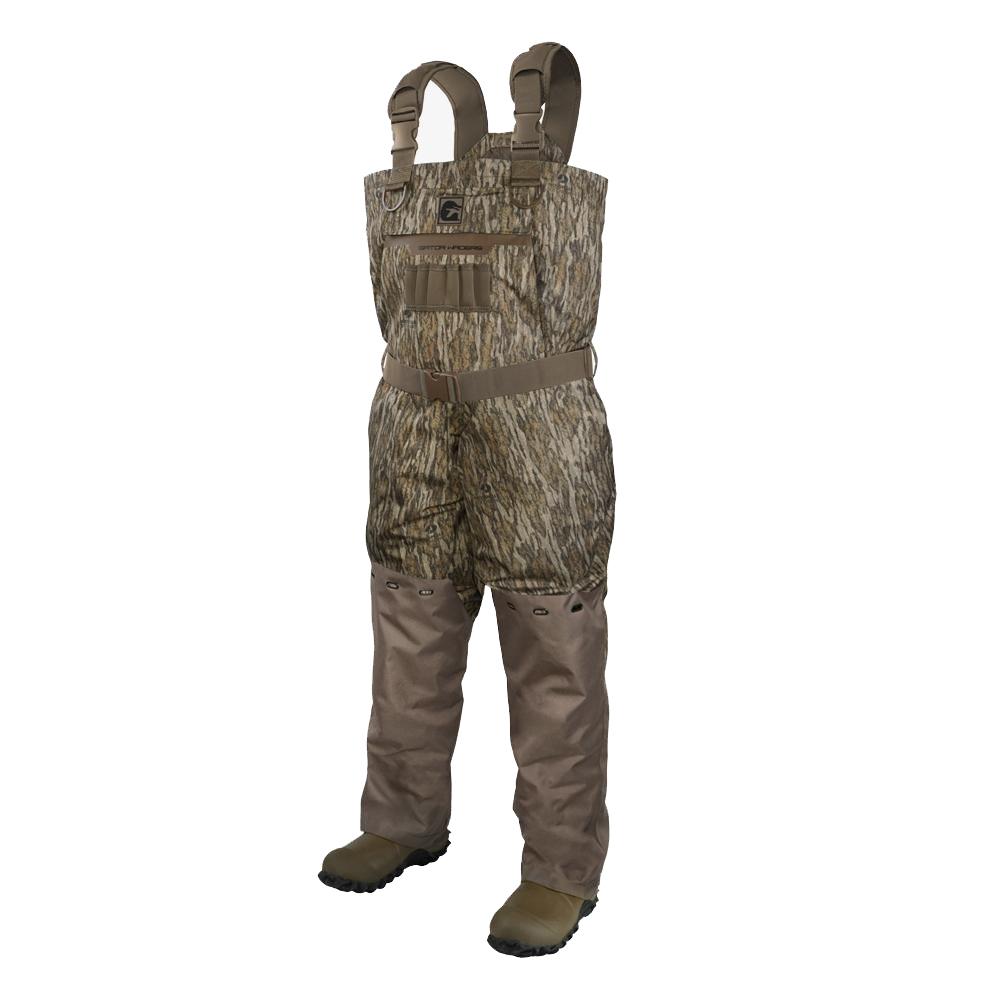 Gator Waders Shield Insulated Hunting Waders Mossy Oak Bottomland Men's Regular 8