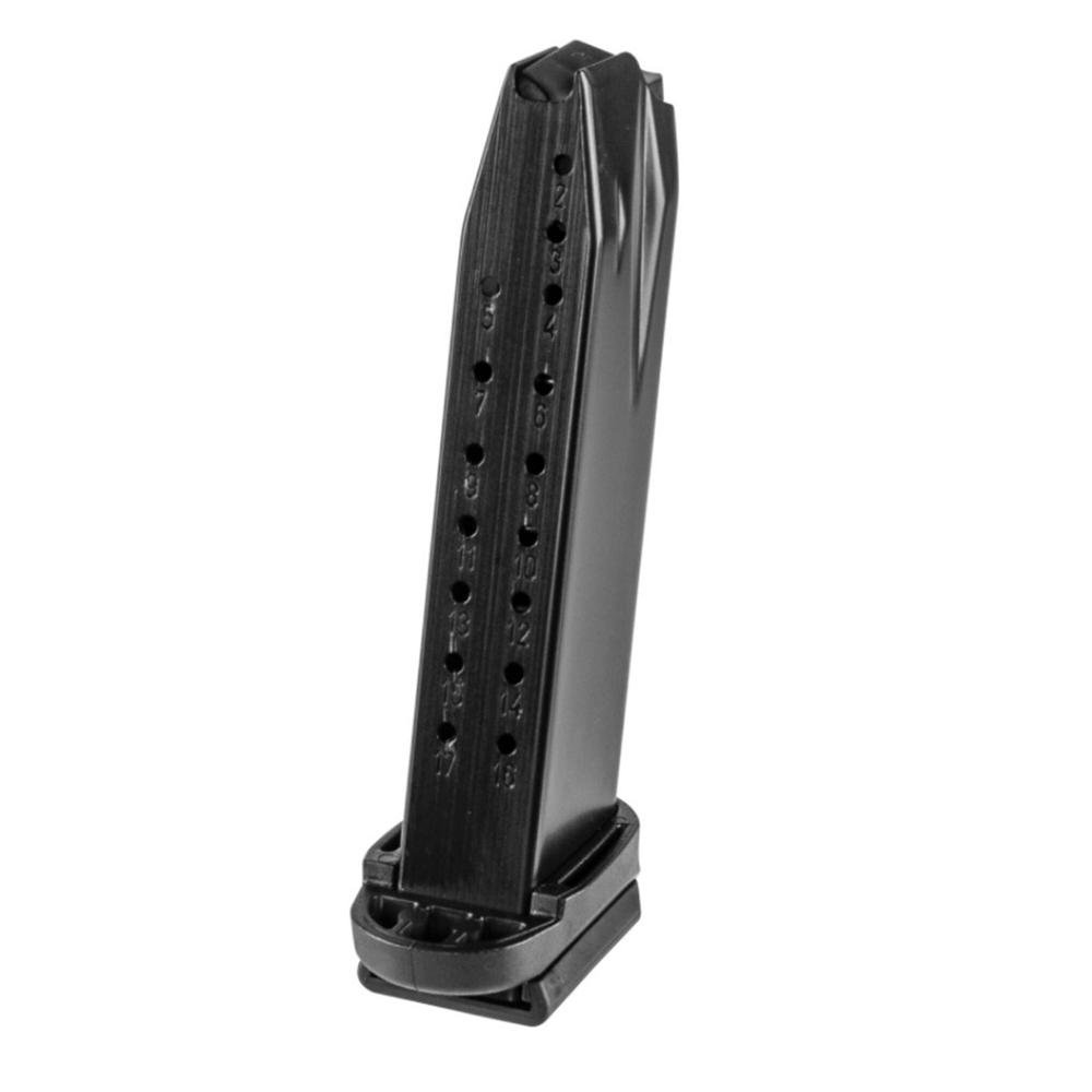Global Ordnance Arex Zero 1 Compact Pistol Magazine 9mm Luger Black 17 Rounds