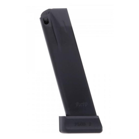 Global Ordnance Arex Zero 1 Standard Pistol Magazine 9mm Luger Black 20 Rounds