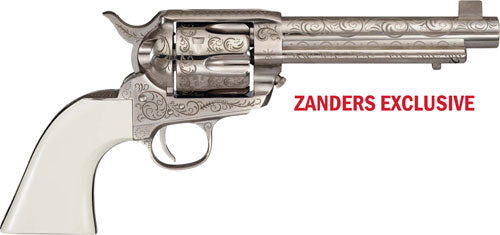 CIMARRON BAT MASTERSON 357MAG PW FS 5.5" ENGRAVED NICKEL