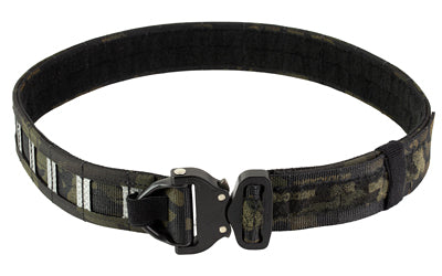 GBRS Group Assaulter Belt V3 Multicam Black Large, Dual-Belt System, 20 PALS Sections, 1.75" Cobra Buckle