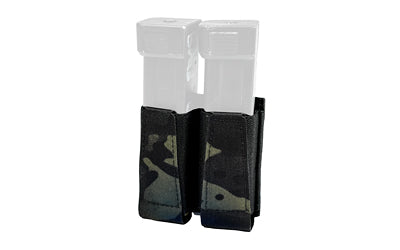 GBRS Group Double Pistol Magazine Pouch, Squadron Laminate, MOLLE/Belt, MultiCam Black, GEAR-DPMP-BR-MCB