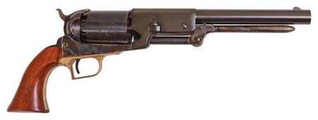 Cimarron CA020 Walker Dragoon .44 Caliber 9" Barrel Color Case Hardened Steel Frame Slim Walnut Grip