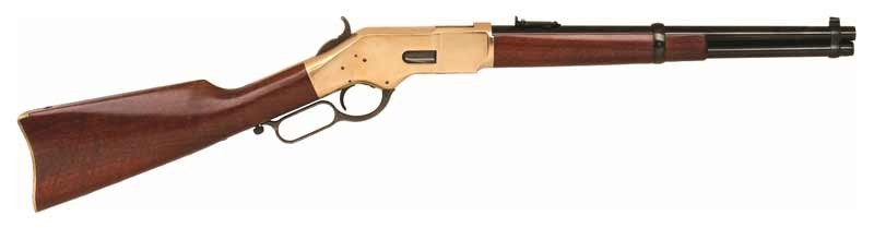 CIMARRON 1866 YELLOWBOY 38SPL 16" BRASS/BLUED WALNUT
