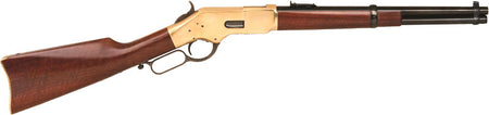 CIMARRON 1866 YELLOWBOY 44/40 16" BRASS/BLUED WALNUT