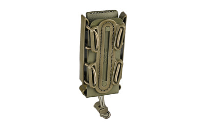 G-Code Scorpion Softshell Tall Pistol Magazine Carrier, Single/Double Stack, Flared Opening, Ranger Green DK-SS_P1-F02P02