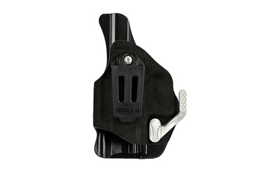 G-Code Phenom Commando Kydex IWB Holster, LH, Compatible with Glock 43X with Rail, Black PHCO-186-LH-BK