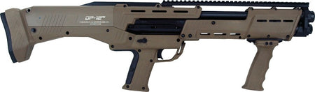 DP-12 12 GA DOUBLE BARREL PUMP SHOTGUN 16 RDS FLAT DARK EARTH