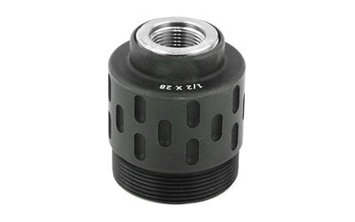 Gemtech 1/2-28 Threaded Rear Mount for Fixed Barrel Carbines and SMGs, Black 12172