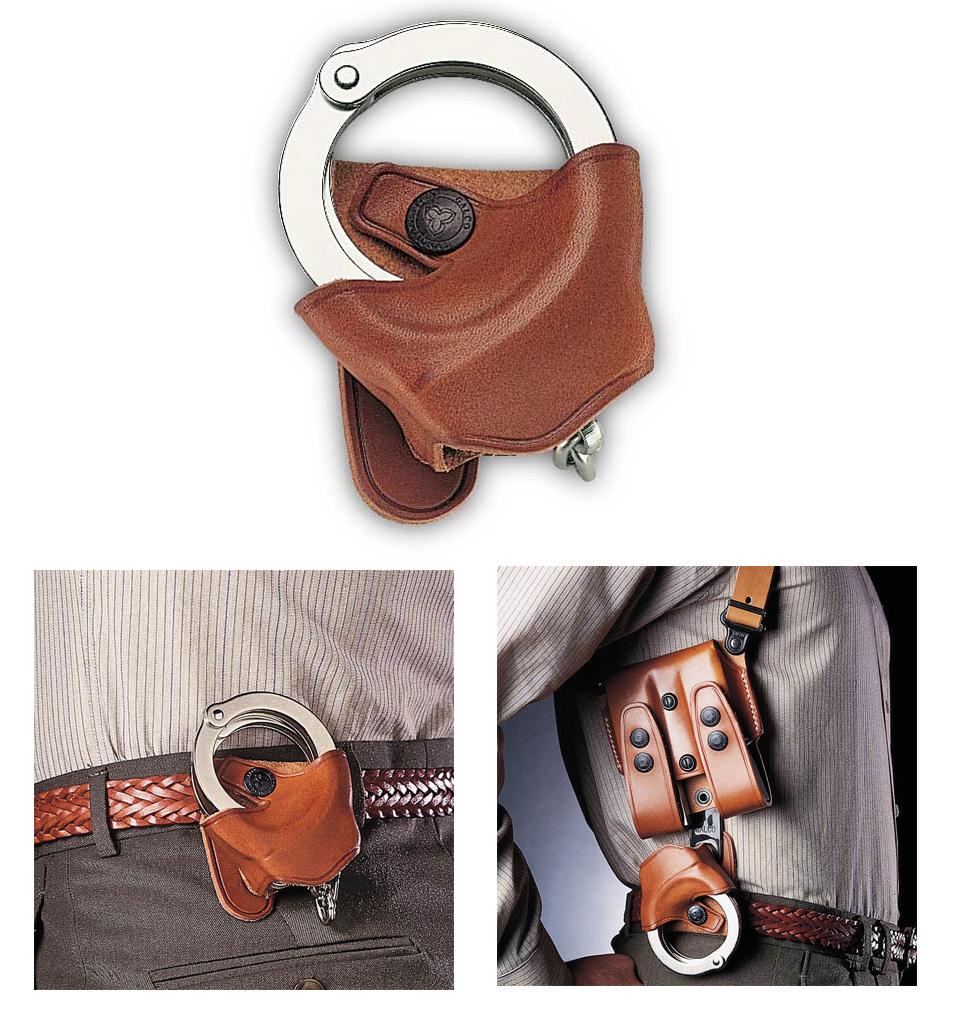 Galco Tan Left Hand SC7 Handcuff Case for System or Belt