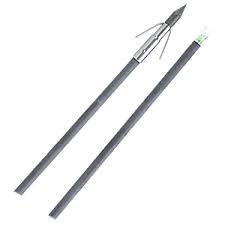 Muzzy Carbon Composite Lighted Bowfishing Arrow Carp Point