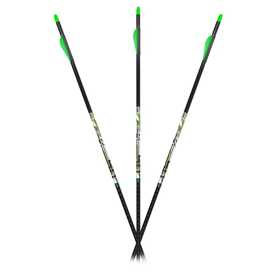 Carbon Express D-Stroyer PileDriver 6 Pack Fletched Arrows 400 Spine
