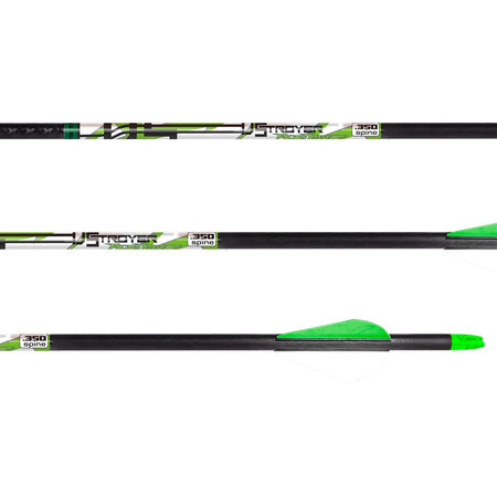 Carbon Express D-Stroyer PileDriver 6-Pack Fletched Arrows 350 Spine