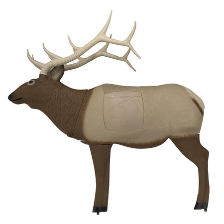 GlenDel Half-Scale Bull Elk 3D Archery Target with Removable Rack