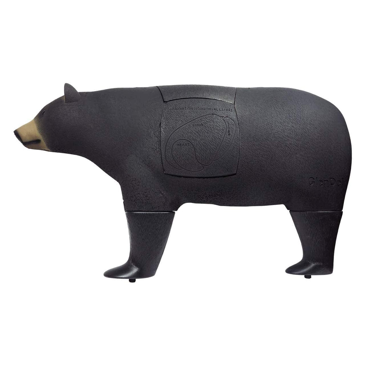 Glendel Bear Target 3D with 4-Sided Replaceable Core