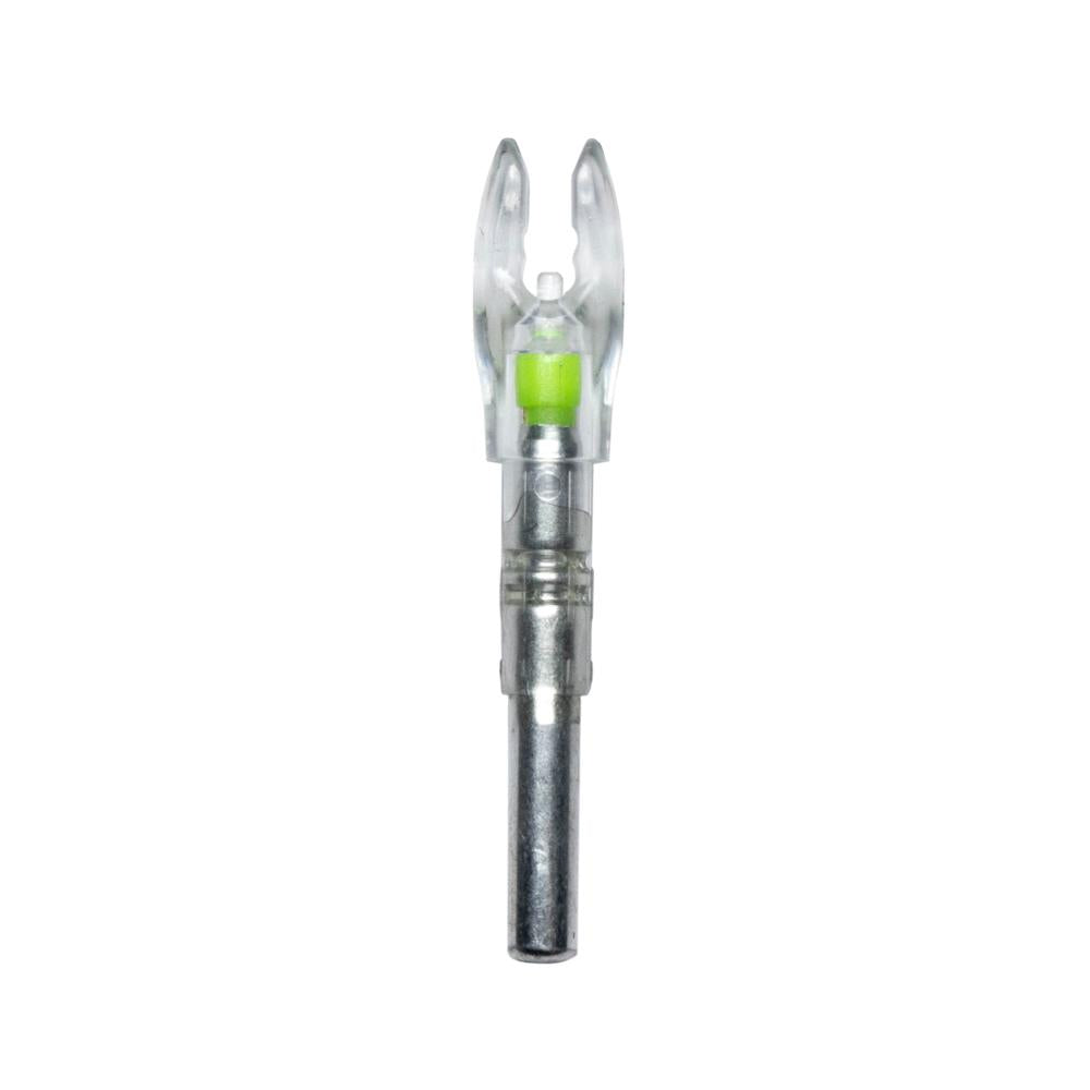 Universal Lighted Nocks for Arrows Green - Nocturnal