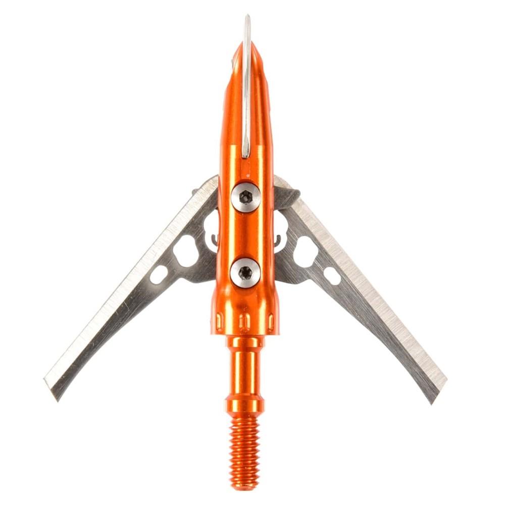 Feradyne Rage Crossbow X NC 125 Grain Orange Broadhead 2" Cut Stainless Blades