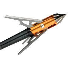 Rage Chisel Tip X Crossbow 3-Blade Broadhead 1.6" Cut 3-Pack