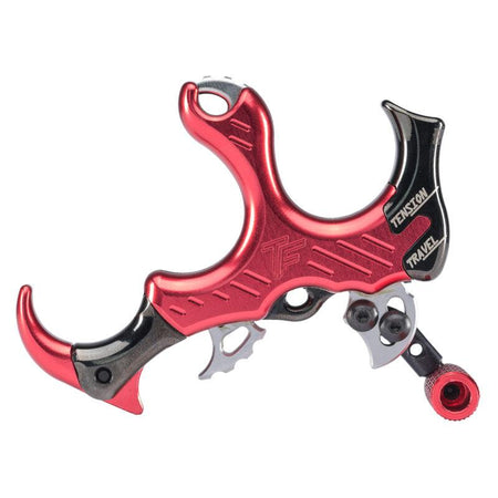Tru-Fire Synapse Thumb Release Dual Sear Weighted Brass Handle Red