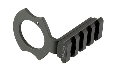 GG&G Inc. Mossberg 590 Flashlight Mount with Accessory Rail, Black Anodized GGG-1655-R
